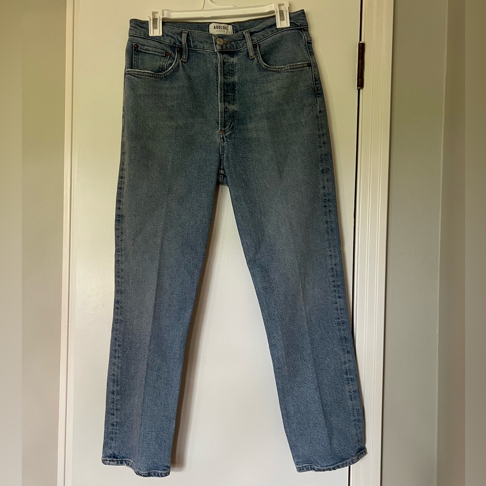 AGOLDE Riley High Waisted Jeans